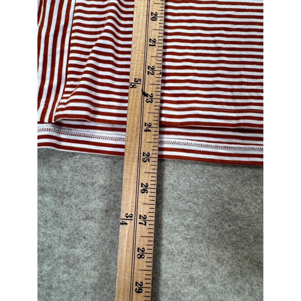 Tommy Bahama Texas Longhorns Shirt Womens Medium Red White Striped NCAA Top - Picture 11 of 14